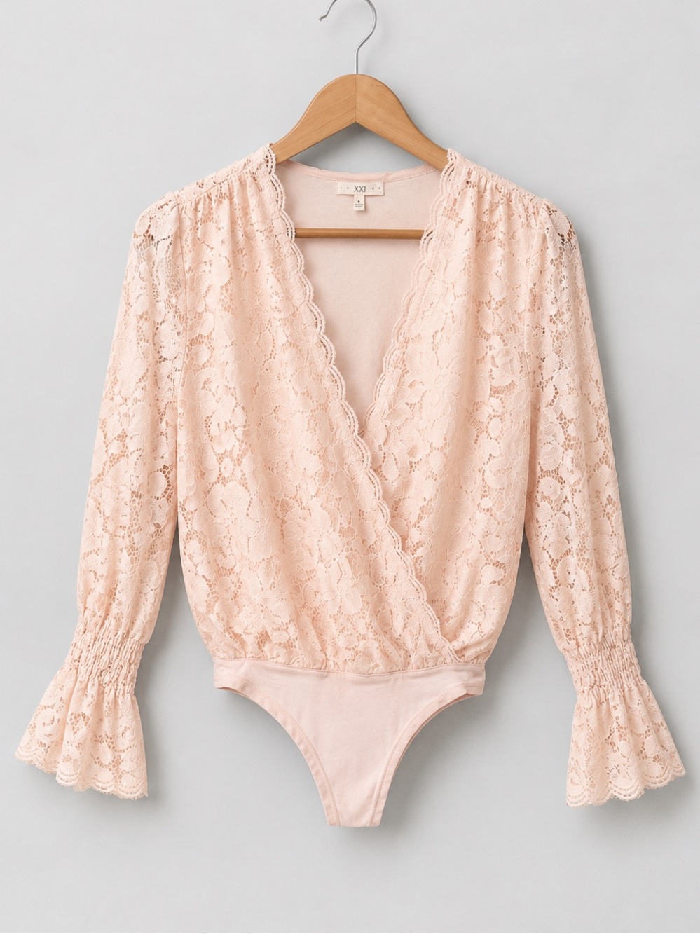 🎉5 for $45🎉 Promesa lace bodysuit top blouse shirt size S